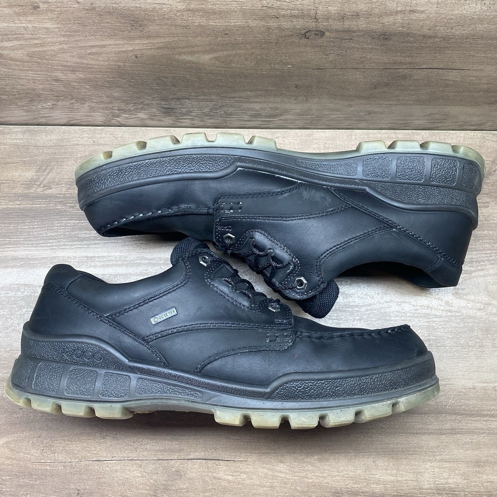 ECCO Track 25 Low GORE-TEX Hiking Shoes Black Men's 12 EU 46 Outdoor Waterproof - Picture 5 of 15